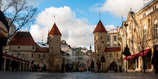 Estland - Tallinn oude stad