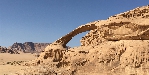Wadi Rum - natuurlijke brug