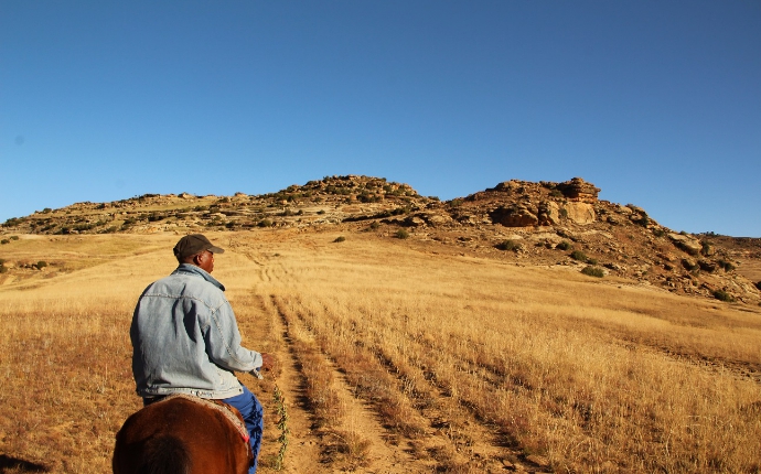 Lesotho - Paardrijtocht