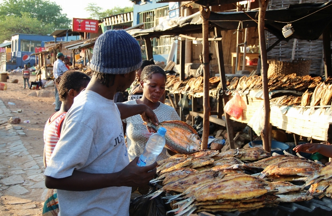 South Luangwa - markt