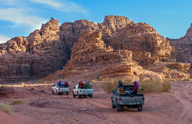 Wadi Rum - Jeeptour