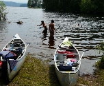 Familiereis door de Zweedse natuur - Meer kano