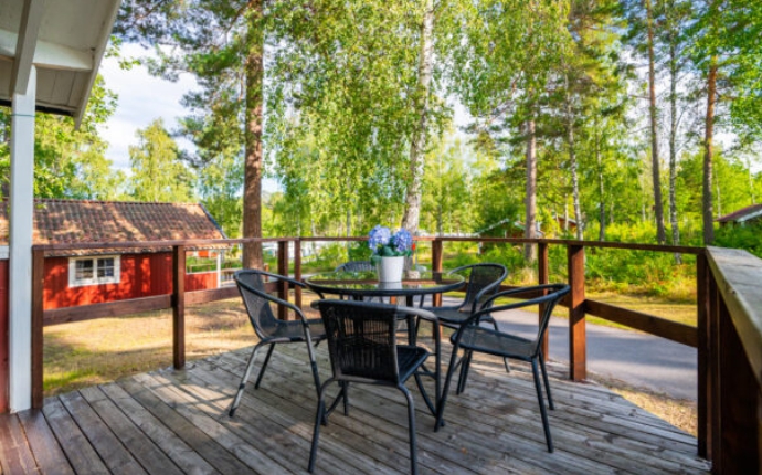 Västervik Resort Camping - Terras