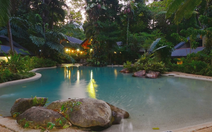 Ferntree Rainforest Lodge - zwembad