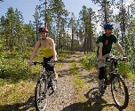 Via Zweden op reis door Finland - Mountainbiken