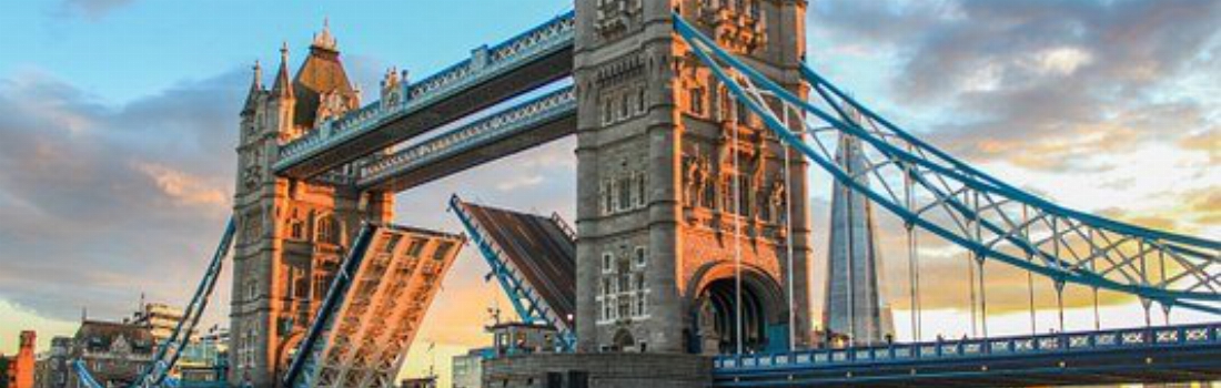 Engeland -  Londen Tower Bridge Brug