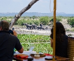Tau Game Lodge - View Lunch