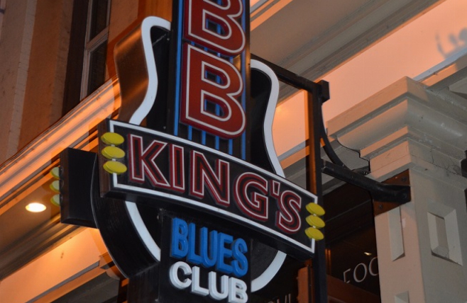 Nashville - bb Kings blues bord