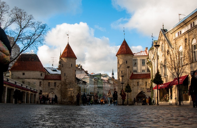 Estland - Tallinn oude stad