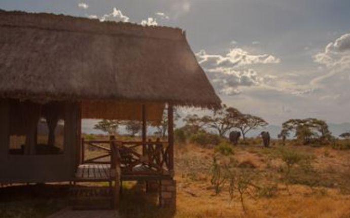 Tarangire- Simba Lodge - uitzicht
