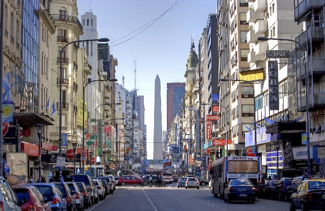 Buenos Aires straatbeeld