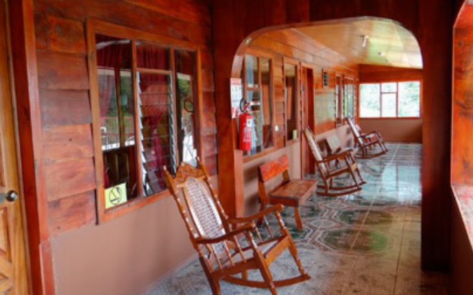 Monteverde - Hotel Don Taco - veranda