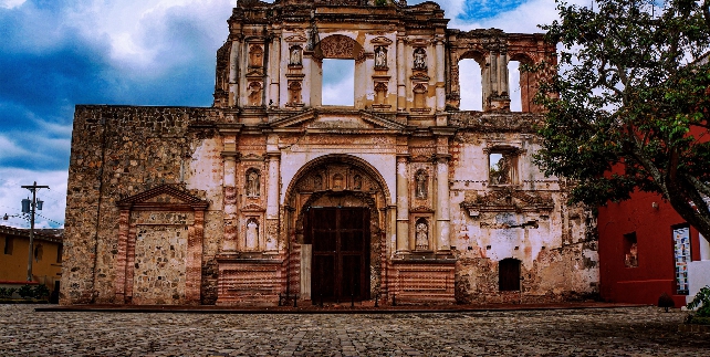 Guatemala kapel Antigua