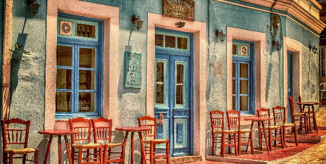 Griekenland cafe