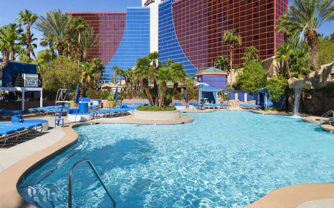 Las Vegas - Rio All Suites Hotel - zwembad