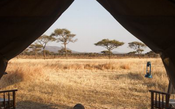 Serengeti - Kati Kati Camp - Uitzicht