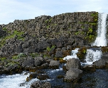 Landschap waterval