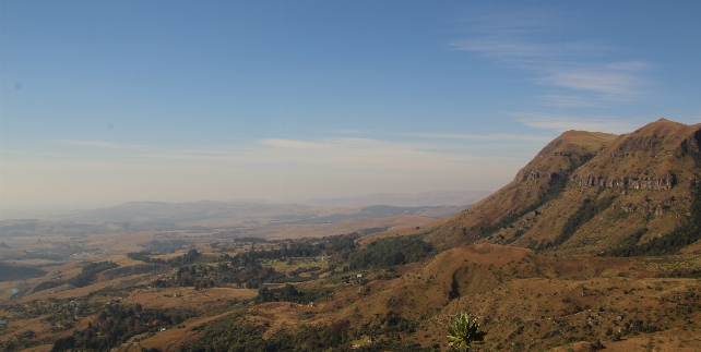 Drakensberg - uitzicht