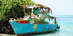 Belize Cay Caulker boot