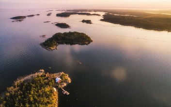 Natuur & steden, Finland langs kampeerhutten - Merengebied